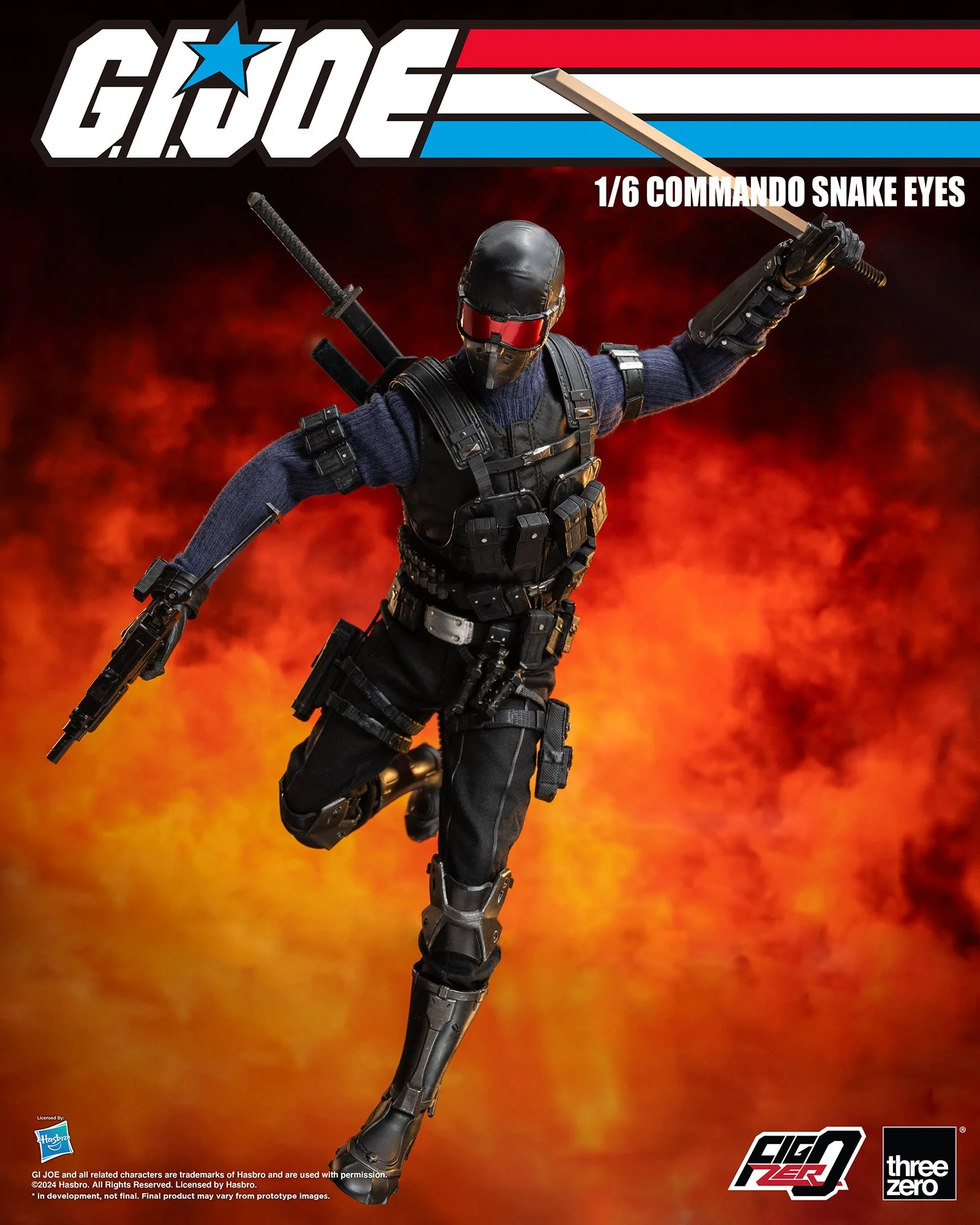 フィグゼロ 1/6 コマンドー・スネークアイズが2/28予約販売開始